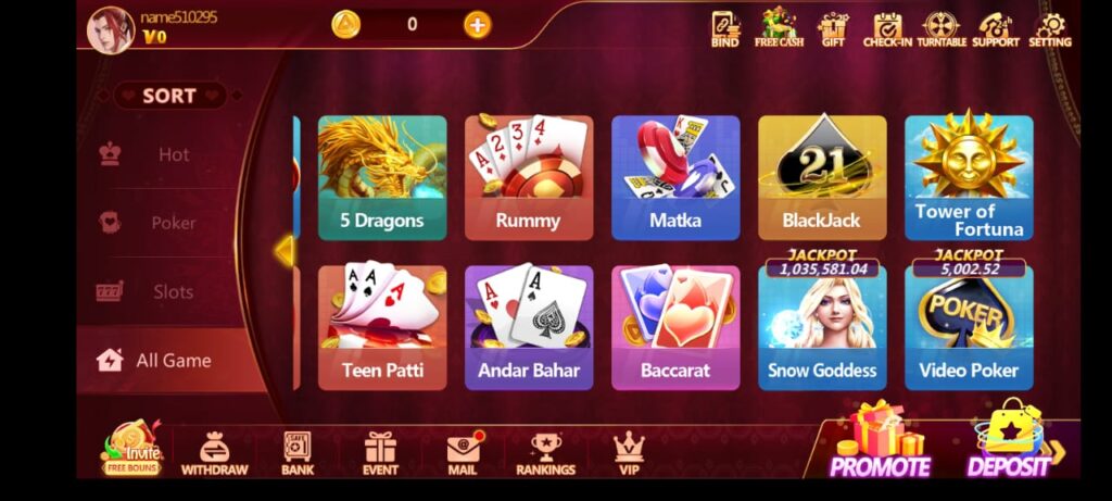 Luck55 Game